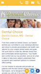 Mobile Screenshot of dentalchoiceeaston.com